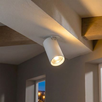 Brilagi - Upotettava kattovalaisin SELE 1xGU10/30W/230V valkoinen