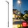 Brilagi - URBANLIGHT LED ulkokatuvalaisin, 5 m pylväs ja nivel, LED/200W/230V, musta, IP65