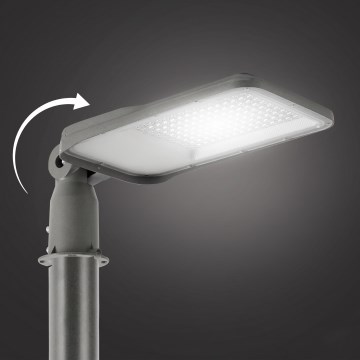 Brilagi - URBANLIGHT LED-ulkokatuvalaisin saranalla LED/100W/230V harmaa IP65