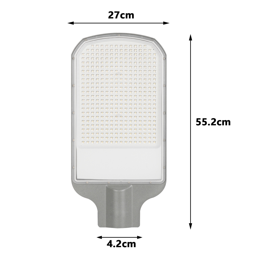 Brilagi - URBANLIGHT LED-ulkovalaisin 200W/230V harmaa IP65