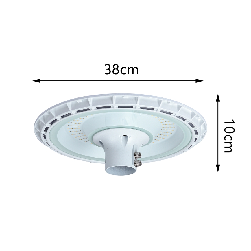 Brilagi - URBANSPARK LED-katuvalaisin 3 m pylväällä LED/120W/230V valkoinen IP65