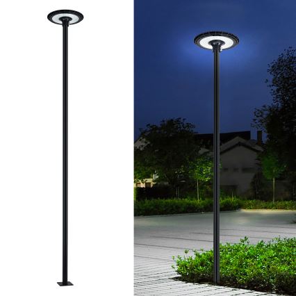 Brilagi - URBANSPARK LED-katuvalaisin 4 m pylväällä, LED/120W/230V, musta, IP65