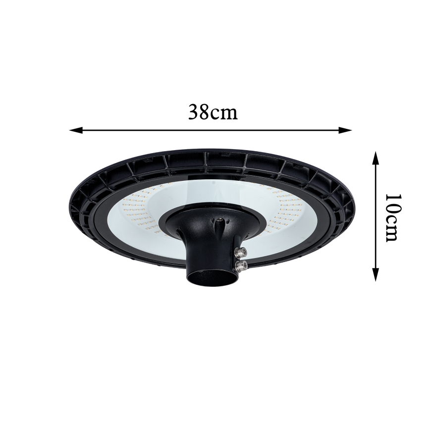 Brilagi - URBANSPARK LED-katuvalaisin 4 m pylväällä, LED/120W/230V, musta, IP65