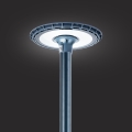 Brilagi - URBANSPARK LED katuvalaisin pylväällä 4 m, 120W, 230V, antrasiitti, IP65