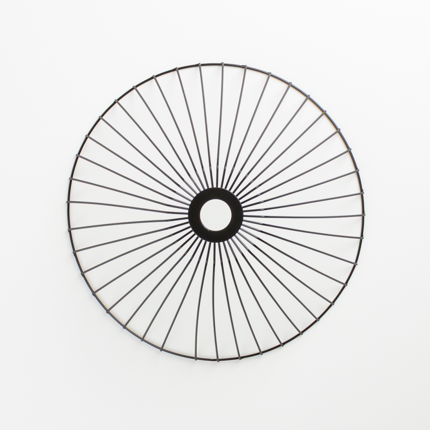 Brilagi - Vaijerikiinnitteinen LED-riippuvalaisin CERIA WIRE 1xE27/40W/230V, halkaisija 45 cm, musta