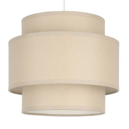 Brilagi - Vaijerilla ripustettava RESNA-riippuvalaisin 2xE27/60W/230V, Ø 30 cm, beige