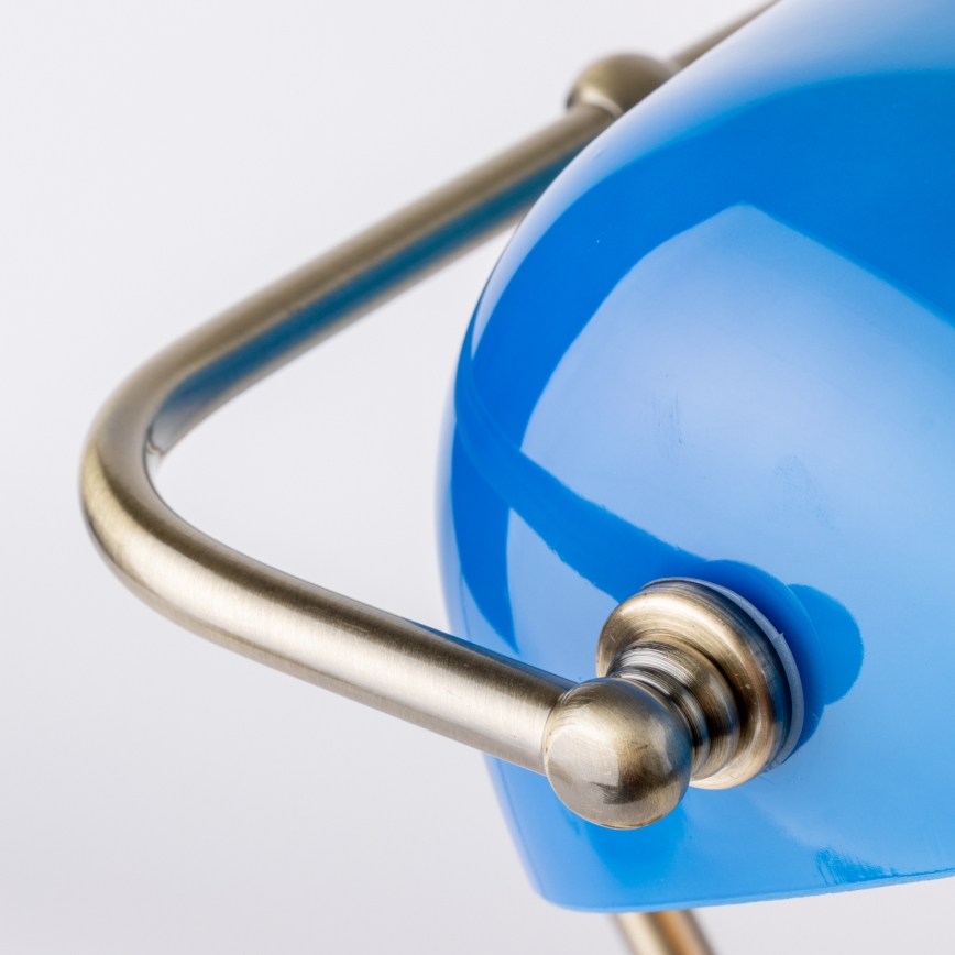 Brilagi - Vara-varjostin BANK OFFICE -pöytävalaisimeen, sininen