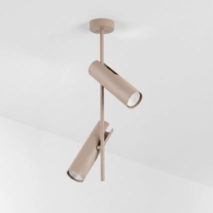 BRILAGI - Varrellinen kattovalaisin BRANCH 2xGU10/30W/230V beige