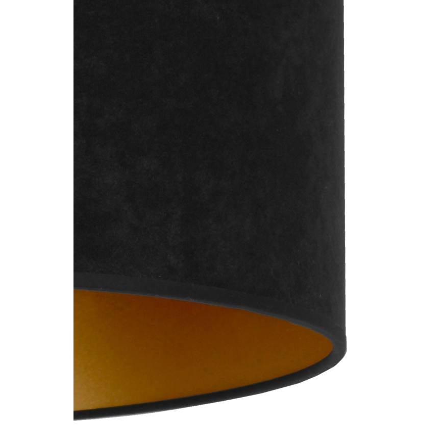 Brilagi - Lattiavalaisin VELVET 1xE27/60W/230V musta/wenge