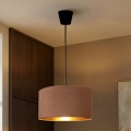 Brilagi - VELVET riippuvalaisin johdolla 1xE27/60W/230V Ø 40 cm beige/kulta