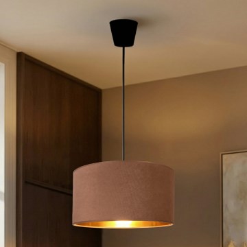 Brilagi - VELVET riippuvalaisin johdolla 1xE27/60W/230V Ø 40 cm beige/kulta