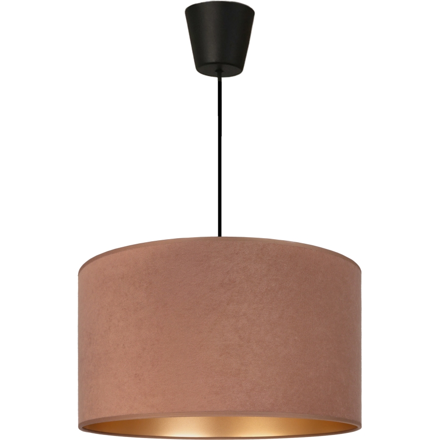Brilagi - VELVET riippuvalaisin johdolla 1xE27/60W/230V Ø 40 cm beige/kulta