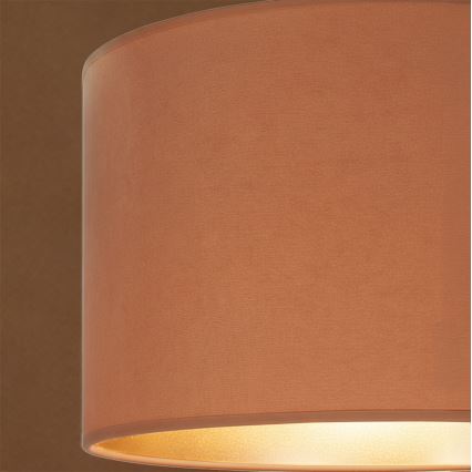 Brilagi - VELVET riippuvalaisin johdolla 1xE27/60W/230V Ø 40 cm beige/kulta