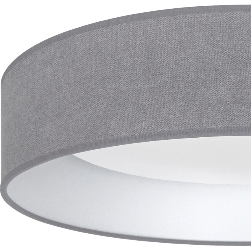 BRILAGI - VELVET SMART VARI himmennettävä LED-kattovalaisin LED/24W/230V 3000-6500K halkaisija 45 cm harmaa + kaukosäädin