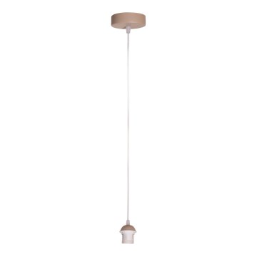 Brilagi - Virtajohto PARTY 1xE27/60W/230V, halkaisija 10 cm, beige