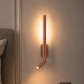 BRILAGI - VIXON LED-seinäspotti LED/3W/230V + LED/5W pronssi CRI 90