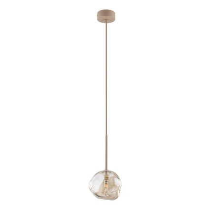 Brilagi - VULCANO riippuvalaisin kaapelilla 1xG9/8W/230V beige/savunbeige