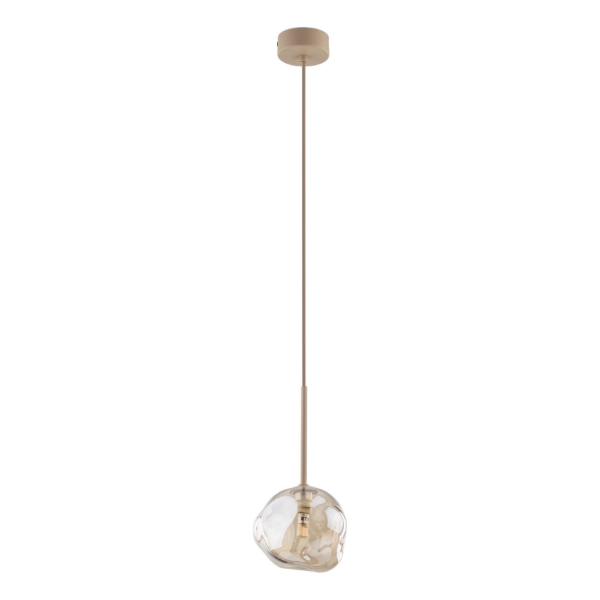 Brilagi - VULCANO riippuvalaisin kaapelilla 1xG9/8W/230V beige/savunbeige
