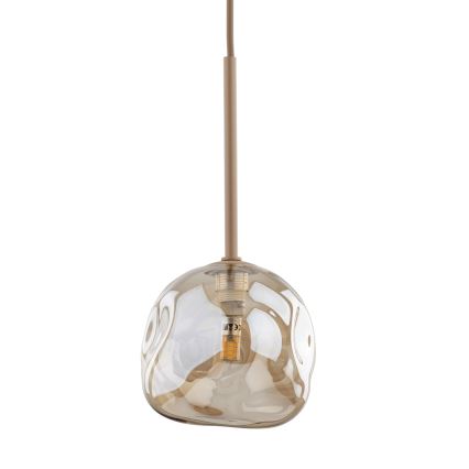 Brilagi - VULCANO riippuvalaisin kaapelilla 1xG9/8W/230V beige/savunbeige