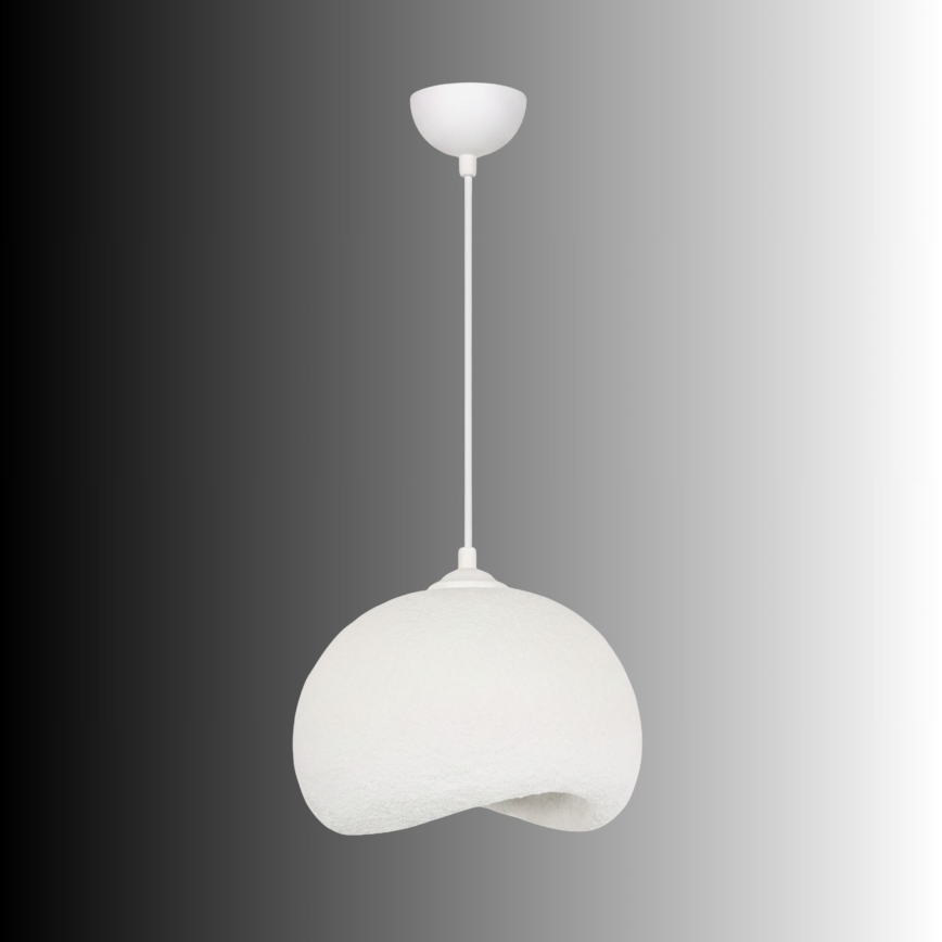 Brilagi - WABI SABI-riippuvalaisin kaapelilla, 1xE27/40W/230V, Ø34 cm, valkoinen