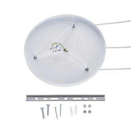Brilagi - WABI SABI riippuvalaisin kaapelilla 3xE27/40W/230V, halkaisija 76 cm, valkoinen