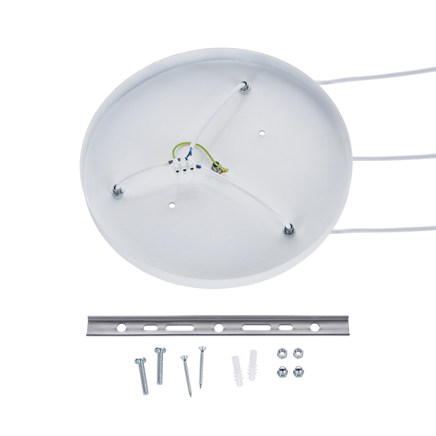 Brilagi - WABI SABI riippuvalaisin kaapelilla 3xE27/40W/230V, halkaisija 76 cm, valkoinen