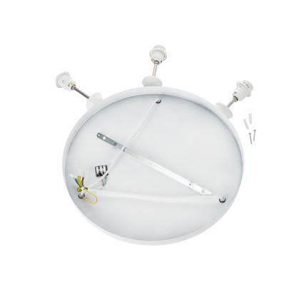 Brilagi - WABI SABI-riippuvalaisin kaapelilla 3xE27/40W/230V, Ø 82 cm, valkoinen