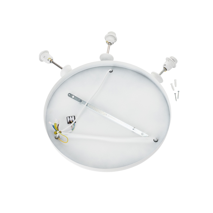 Brilagi - WABI SABI-riippuvalaisin kaapelilla 3xE27/40W/230V, Ø 82 cm, valkoinen