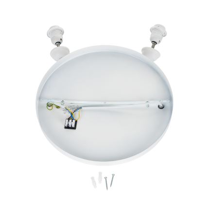Brilagi - WABI SABI riippuvalaisin lankaripustuksella 2xE27/40W/230V halkaisija 70 cm valkoinen