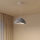Brilagi - WABI SABI riippuvalaisin vaijerilla 1xE27/40W/230V, halkaisija 33 cm, harmaa