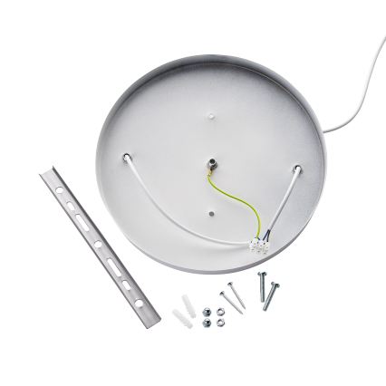 Brilagi - WABI SABI riippuvalaisin vaijerilla 2xE27/40W/230V halkaisija 60 cm valkoinen