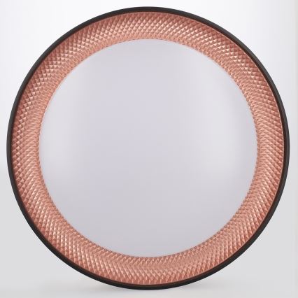 Brilagi - himmennettävä WALDO LED-kattovalaisin LED/48W/230V 3000-6500K halkaisija 40 cm musta/kulta + kaukosäädin
