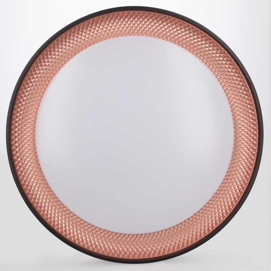 Brilagi - himmennettävä WALDO LED-kattovalaisin LED/48W/230V 3000-6500K halkaisija 40 cm musta/kulta + kaukosäädin