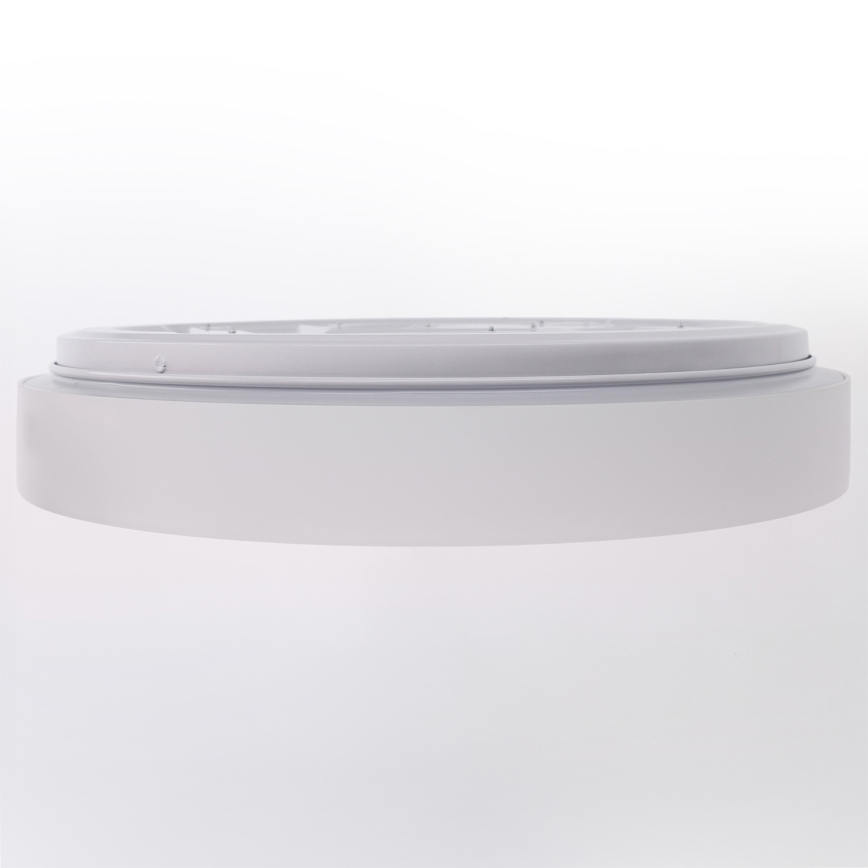 Brilagi - Himennettävä LED-kattovalaisin WALDO LED/48W/230V 3000-6500K Ø 40 cm valkoinen/hopea + kauko-ohjain