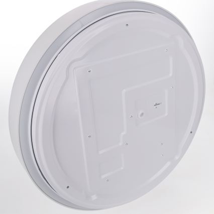 Brilagi - Himennettävä LED-kattovalaisin WALDO LED/48W/230V 3000-6500K Ø 40 cm valkoinen/hopea + kauko-ohjain