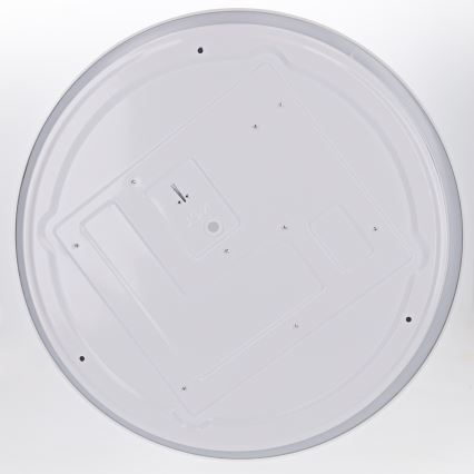 Brilagi - Himennettävä LED-kattovalaisin WALDO LED/48W/230V 3000-6500K Ø 40 cm valkoinen/hopea + kauko-ohjain