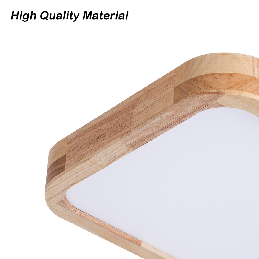 BRILAGI - LED-kattovalaisin WOODLINE SQUARE LED/32W/230V 3000/4000/6000K tammi 30x30 cm