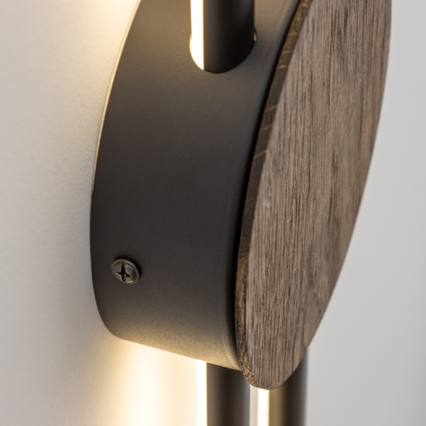 Brilagi - LED-seinävalaisin WOODY COLLINE LED/15W/230V 80 cm tammi-pähkinä