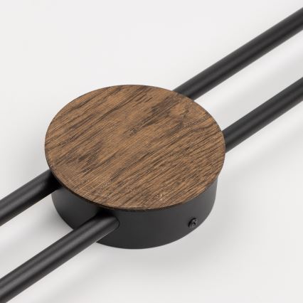 Brilagi - LED-seinävalaisin WOODY COLLINE LED/15W/230V 80 cm tammi-pähkinä