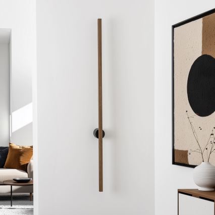 Brilagi - LED-seinävalaisin WOODY LINE LED/12W/230V 120 cm tammi-pähkinä