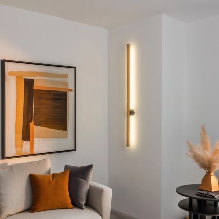 Brilagi - LED-seinävalaisin WOODY LINE LED/12W/230V 120 cm tammi