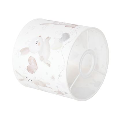 BRILAGI - Yleiskäyttöinen BOBO-varjostin E27, halkaisija 15 cm, valkoinen/pupukuosi