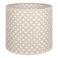 BRILAGI - Yleisvarjostin BOBO E27 Ø 15 cm beige/pilkullinen