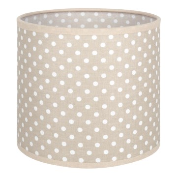 BRILAGI - Yleisvarjostin BOBO E27 Ø 15 cm beige/pilkullinen