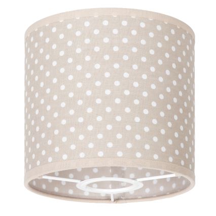 BRILAGI - Yleisvarjostin BOBO E27 Ø 15 cm beige/pilkullinen