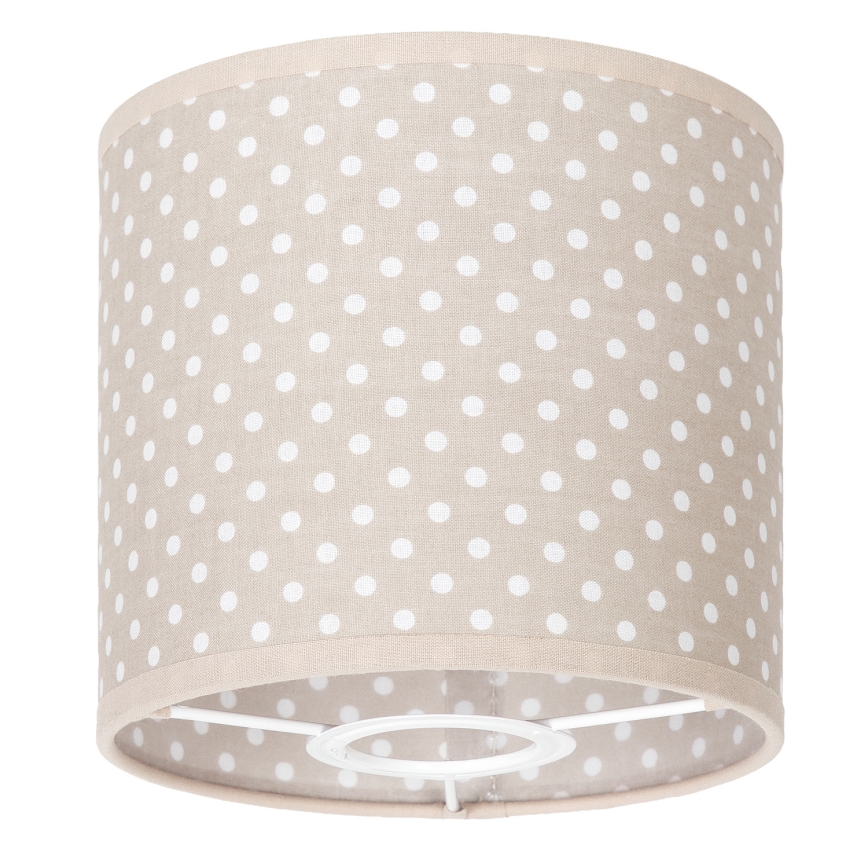 BRILAGI - Yleisvarjostin BOBO E27 Ø 15 cm beige/pilkullinen