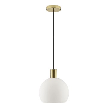 Brilliant - CONY-riippuvalaisin vaijerilla 1xE27/20W/230V, halkaisija 25 cm, messinki