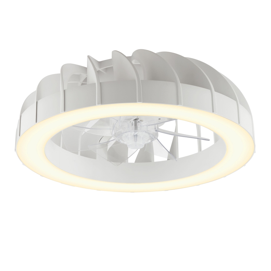 Brilliant - LED RGBW himmennettävä kattotuuletin valolla FANORA LED/30W/230V 2700-6500K Ø 46 cm valkoinen + kaukosäädin