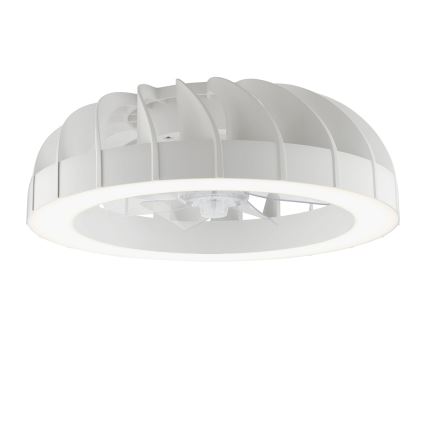 Brilliant - LED RGBW himmennettävä kattotuuletin valolla FANORA LED/30W/230V 2700-6500K Ø 46 cm valkoinen + kaukosäädin