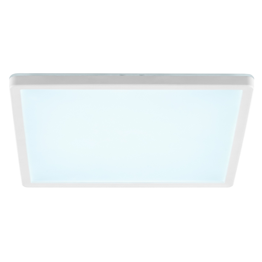 Brilliant - himmennettävä LED-kattovalaisin LUMARO LED/18W/230V 3000-6500K 29,3x29,3 cm valkoinen + kaukosäädin